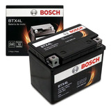 Bateria Moto Honda Biz C100 Cg 125 Titan Ks Bosch Btx4l bs