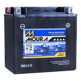 Bateria Moto Ma12 d Moura 12ah