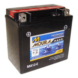 Bateria Moto Ma12 e Moura 12ah Yamaha Apex Phazer Venture Mp