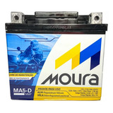 Bateria Moto Moura 12v 5ah Honda Xr 300l Tornado 2025 