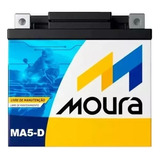 Bateria Moto Moura Gel Ma5d 5ah Original Honda Titan150 125