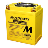 Bateria Motobatt Gel Mb10u 14,5ah Suzuki Gs500 Gs500 4 Polos