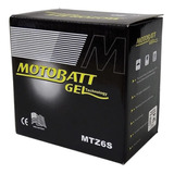 Bateria Motobatt Gel Mtz6s Moto Yamaha Fazer 150 250 Lander
