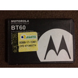 Bateria Motorola Bt60 V190