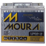 Bateria Moura 12v 18ah Estacionaria Selada No break Moto