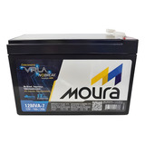 Bateria Moura 12v 7a Estacionaria Selada