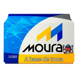 Bateria Moura 60ah M60ad Gol Spacefox Jetta Clio Fox
