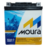 Bateria Moura 6ah Honda Cbx 250 Twister 2004 Ma6 d Ma6d