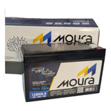 Bateria Moura Estacionária 12v 9ah Vrla Nobreak Alarme Cerca