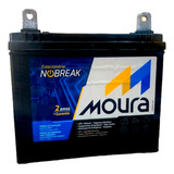 Bateria Moura Estacionária 30ah Nobreak Alarme Trator 12mn30