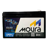 Bateria Moura Estacionária Nobreak Alarme Vlra 12v 7ah