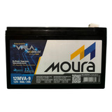 Bateria Moura Estacionária Nobreak Alarme Vlra 12v 9ah