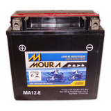 Bateria Moura Ma12 e Honda Trx