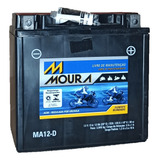 Bateria Moura Moto Ma12 d 12 Ah