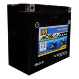 Bateria Moura Moto Ma12 d 12 Ah 