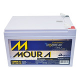 Bateria Moura Nobreak 12ah Vrla Agm 12v Mva 12 Mva12