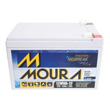 Bateria Moura Nobreak Vrla 12ah 12v