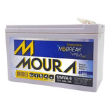 Bateria Moura Nobreak Vrla 9ah 12v Central Alarme Segurança