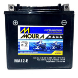 Bateria Moura R1200 Gs R1200 Bmw Selada Ma12 e 0102