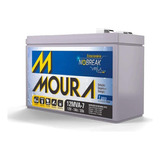 Bateria Moura Selada 7a 12v Nobreak