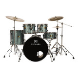 Bateria Musical Michael Legacy Dml422 Smb