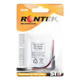 Bateria Nicd P telefone S fio 3 6v 600mah 3xaa Conect Molex