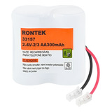 Bateria Nicd Telefone S fio 2 4v 300mah 2x2 3aa C universal