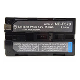 Bateria Np-f570 Lacrada Compativel Sony F330 F550 F970 F770