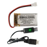 Bateria Para Drone Original 400mah 3 7 V Carregador 1 Nfe