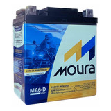 Bateria Para Moto Moura Ma6 d
