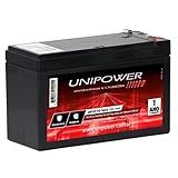Bateria Para Nobreak Interna Selada 12V 7 0Ah Up1270Seg Unipower