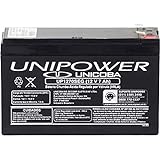 Bateria Para Nobreak Interna Selada 12V 7 0Ah Up1270Seg   Unipower
