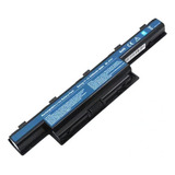 Bateria Para Notebook Acer As10d73 As10d31 As10d41 11.1v Cor Da Bateria Preto