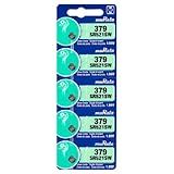 Bateria Para Relogios 379 Sony Murata Kit Com 5 Unidades