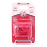 Bateria Para Telefone Sem Fio Mox U115 3 6v 400mah