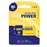 Bateria Pilha 9v Retangular Power 6f22 Super Heavy Dut Zinco