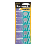 Bateria Pilha Cr 2032 Controles Aparelhos Panasonic 5 Unds