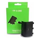 Bateria Recarregável E Cabo Usb Para Controle Xbox One Carregador Base