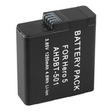 Bateria Recarregavel Extra 1250mah Gopro Hero 5 Black Go Pro