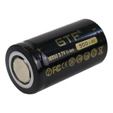 Bateria Recarregável Lítio Gtf 18350 De