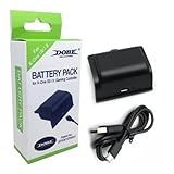 Bateria Recarregável Preta Com Cabo USB Carregador Para Controle Manete Wireless De Xbox One S X
