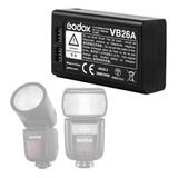 Bateria Recarregável Vb26a b Para Flash Godox V1 E V860 Iii