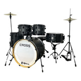 Bateria Rmv Crossroad Bumbo 20 Banco Baquetas Kit Pratos