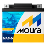 Bateria Scooter Honda Adv 150 Todos Anos Moura 5ah 12v Ma5 d