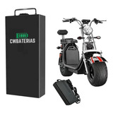 Bateria Scooter Moto Elétrica 60v 20ah Removível Até 2000w