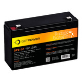 Bateria Selada 3fm 10 6v10ah 20hr Carro Mini Bmw Infantil