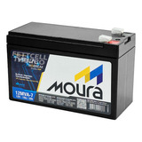Bateria Selada Agm Moura 7ah 12v Brinquedo Nobreak Lanterna