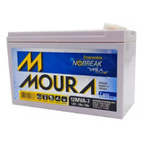 Bateria Selada Agm Moura 7ah 12v Brinquedo Nobreak Lanterna