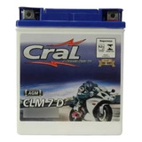 Bateria Selada Cral Moto 7ah Cbx