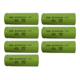 Bateria Sub c   3000 Mah   1 2v   Ni mh   Kit C 7
